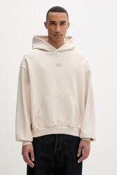 Filling Pieces Kapucnis melegítőfelső férfi pamut Boxy Embroidered - bézs M