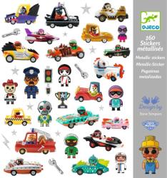 DJECO Abtibilduri metalice Vehicule, Djeco (DJ09287)