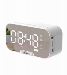  Tükör ébresztőóra Bluetooth & Fm rádió Stílus és funkció a hálószobában (MIAO-145144)