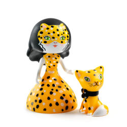 DJECO Figurina Arty Toys Printesa Feline si motanul Cleo, Djeco (DJ06791) - infant Bucatarie copii