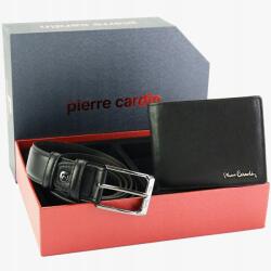 Pierre Cardin férfi pénztárca és öv nadrághoz valódi bőr szett (greg-60492)
