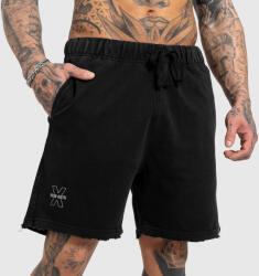 Iron Aesthetics Pantaloni scurți bărbați Iron Aesthetics X Washed, negri: Neagră 2XL (P3113A16828)