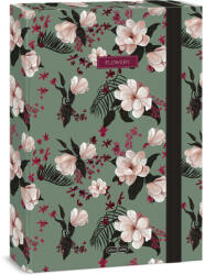 Ars Una füzetbox A/4, Flowery Green (ARS-50855353) - mesescuccok