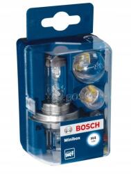 Bosch Termékválaszték, izzók Bosch Minibox 12V H4 Szettek 60/55 W 1 db