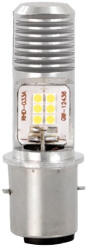 m-tech Lămpi Autoturismului BA20D / S2 LED 6000K Alb rece 12V 12W 1buc LB552W-01B (LB552W-01B)