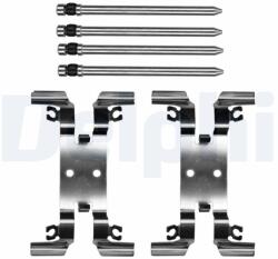 DELPHI Set accesorii, placute frana DELPHI LX0852 (LX0852)