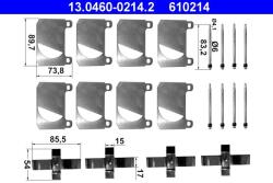 ATE Set accesorii, placute frana ATE 13.0460-0214.2 (13.0460-0214.2)