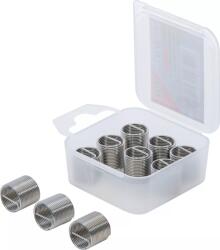 BGS technic Insertii Helicoil pentru reparatii filete M12x1.0, 10 piese, BGS 9437-1 (B-9437-1) Filiera