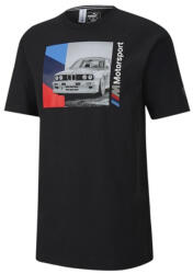 PUMA BMW M Motorsport férfi póló fekete (59610201-L)