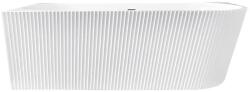 Rea Wenus sarokkád 170x80 cm ovális fehér REA-W0129 (REAW0129)