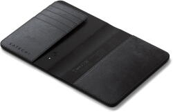 Satechi Husa de pasaport Satechi FindAll din piele vegana, portofel, Negru (ST-VPCK)