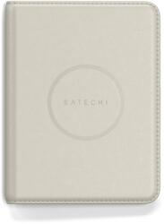 Satechi Husa pentru pasaport Satechi ST-VPCW, din piele vegana, localizare cu aplicatia Find My, Bej (ST-VPCW)