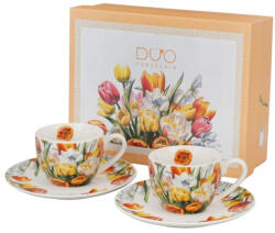  TULIPÁNOK 2 db-os espresso csésze készlet aljjal (110 ml) (3970019)