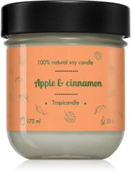 TROPIKALIA Apple & Cinnamon lumânare parfumată 170 ml