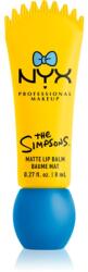 NYX Cosmetics The Simpsons Smushy balsam de buze cu efect matifiant culoare Peekaboo Blue 8 ml