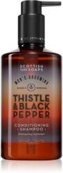 The Scottish Fine Soaps Company Thistle & Black Pepper șampon pentru barbati 300 ml