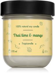 TROPIKALIA Thai Lime & Mango illatgyertya 170 ml