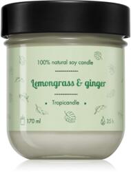 TROPIKALIA Lemongrass & Ginger illatgyertya 170 ml
