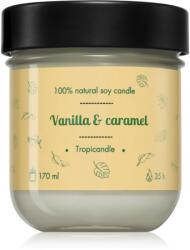 TROPIKALIA Vanilla & Caramel illatgyertya 170 ml