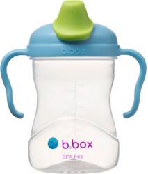 b.box Spout Cup bögre fogantyúval Blueberry 4m+
