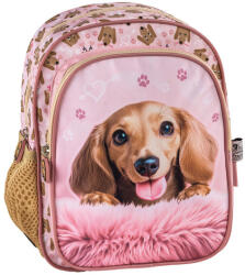 Derform Cleo és Frank kutyás ovis hátizsák - Pink Paws (PL11CF46) (PL11CF46)