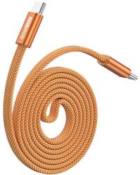 Dux Ducis AUTO cablu de date Type-C - Type-C, 100cm, NARANSSÁRGA (GP-183438)