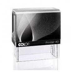 COLOP Ștampilă COLOP Printer IQ40 carcasă neagră tampon negru BE01464000 (BE01464000)