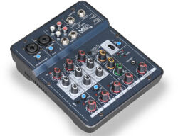 Soundsation MIOSTREAM4 - 4 csatornás keverőpult OTG-vel, Bluetooth-szal és hangkártyával