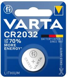 VARTA gombelem CR2032, lítium, 1db/csomag 6032101401 (6032101401)