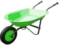 Strend Pro Gyerek talicska, Strend Pro Carriola, zöld, 20 l, 88 x 41 x 37 cm, gumírozott kerék, acél puttony, PVC markolat (TC216623)