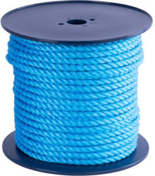 Strend Pro Premium Polipropilén sodrott kötél, Strend Pro Premium, kék, hosszúság: 100 m, átmérő: 12 mm, teherbírás: 1940 kg, vízálló, kopásálló, időjárásálló, dobon (TC432343)