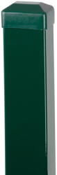 Strend Pro Garden Kerítésoszlop, Strend Pro Garden Eurostandard, zöld, 180 cm, 60 x 40 mm, szögletes, sapkával, horganyzott acél, PVC bevonatú (TC432213)