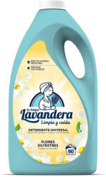 La Antigua Lavandera Mosógél, Lavandera, 4500 ml, 90 mosás, vadvirág illat, gyengéd tisztítás, hosszan tartó illat, textíliakímélő ápolás (TC312683)