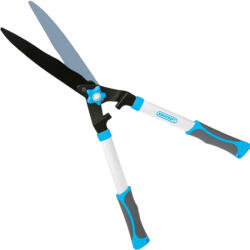 AQUACRAFT Sövényvágó olló, Aquacraft 371213, fehér/fekete, 71 cm, alumínium nyél, hullámos acél penge, teleszkópos (TC211567)