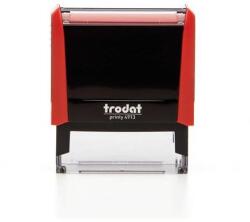 Trodat Ștampilă TRODAT „Printy 4913, corp roșu, tampon negru