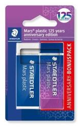 STAEDTLER Radieră, STAEDTLER „Mars® Plastic 526, 125 ani, albastru-violet, 2 buc