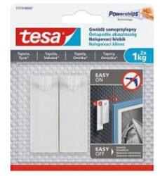 tesa Cuie adezive pentru tapet și tencuială, TESA „Powerstrips®, 2 buc