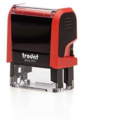 Trodat Ștampilă TRODAT „Printy 4912, corp roșu cu tampon negru