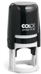 COLOP Ștampilă, cerc, COLOP „Printer R 30, cu tampon albastru