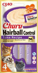  Inaba Cat Churu Hairball Control - tonhal 4 x 14 g - origopet