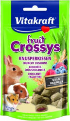 Vitakraft Crossy jutalomfalat rágcsálóknak - erdei gyümölcs 50 g - origopet