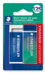 STAEDTLER Radieră, STAEDTLER „Mars® Plastic 526, 125 ani, albastru-verde, 2 buc