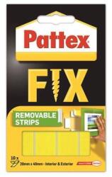 Henkel Bandă adezivă, față-verso, detașabilă, 20 x 40 mm, HENKEL "Pattex Fix", 10 buc