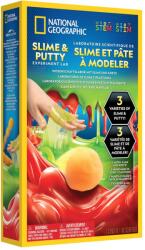 National Geographic - Set educativ experiment de creare Slime si Plastilina - NG24729 (NG24729)