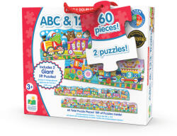 The Learning Journey Set 2 Puzzle-uri Trenul Urias Cu Numere Si Litere - Eng - Tlj854631 (tlj854631) Puzzle