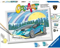 Ravensburger - CreArt pictura pe numere pentru copii Lamborghini - RVSPBN23664 (RVSPBN23664)