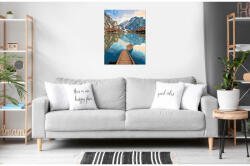 Ravensburger - Pictura pe numere Tablou Canvas vedere la lac - RVSPBN23909 (RVSPBN23909)