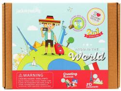Jackinthebox Kit Creatie 2-in-1 In Jurul Lumii - Jk10018 (jk10018)