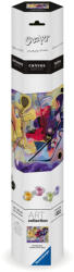 Ravensburger - CreArt pictura pe numere pentru adulti Tablou Canvas Kandinsky galben rosu albastru - RVSPBN23918 (RVSPBN23918)