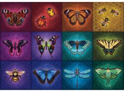 Ravensburger - Puzzle insecte cu aripi 1000 piese design nou - RVSPA00554 (RVSPA00554) Puzzle